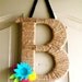 Twine Monogram Wreath