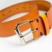 Men's and Women's Handmade Yellow Leather Belt