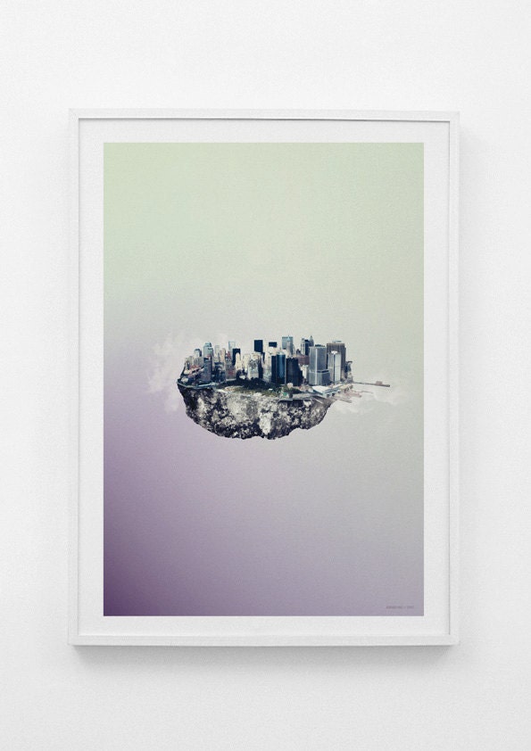 Islands /// New York /// limited edition print