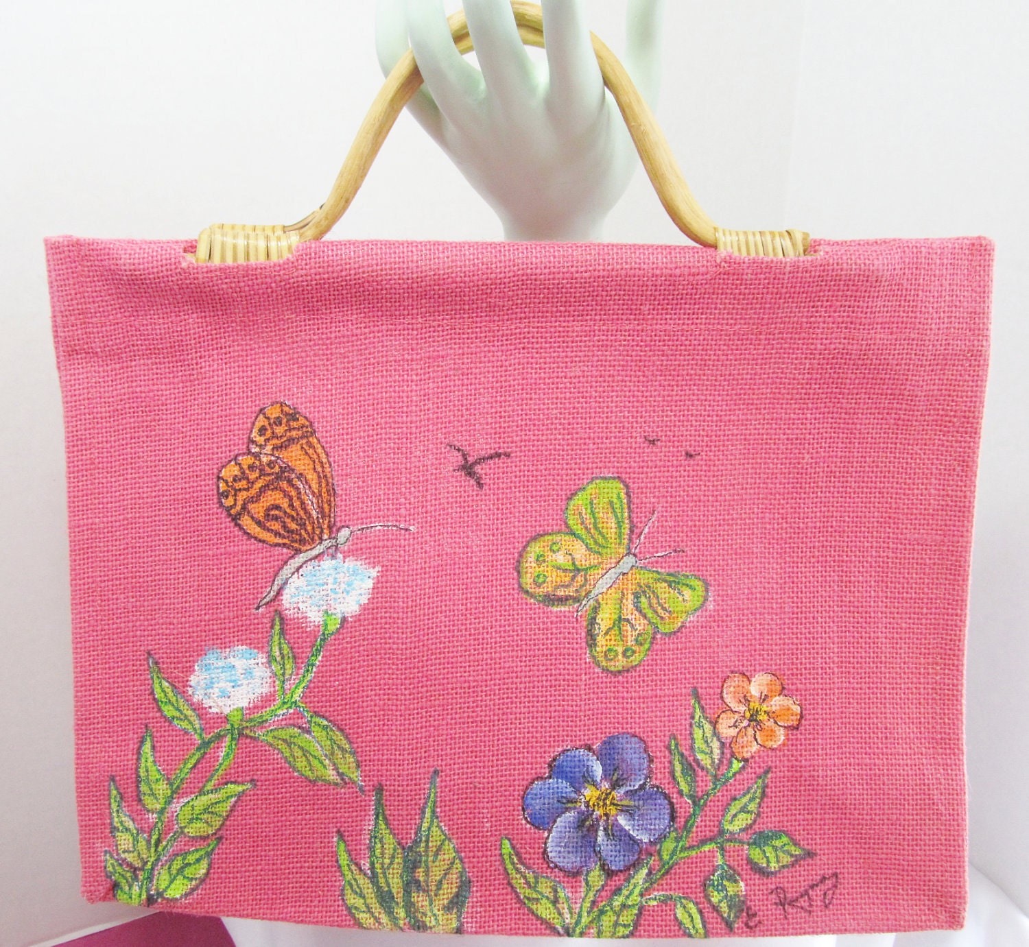 LE TOTE with Original Painting