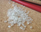 Clear/White Seed Beads by TMDElements on Etsy