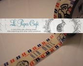 AIR MAIL Large Print Vintage Postmark Stamp No. 1 Washi Tape - Decorative Masking Tape - 15mm x 10m Airmail