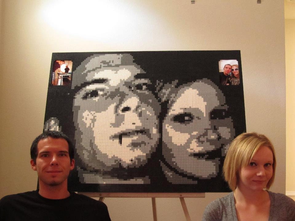 LEGO Portrait - Mosaic
