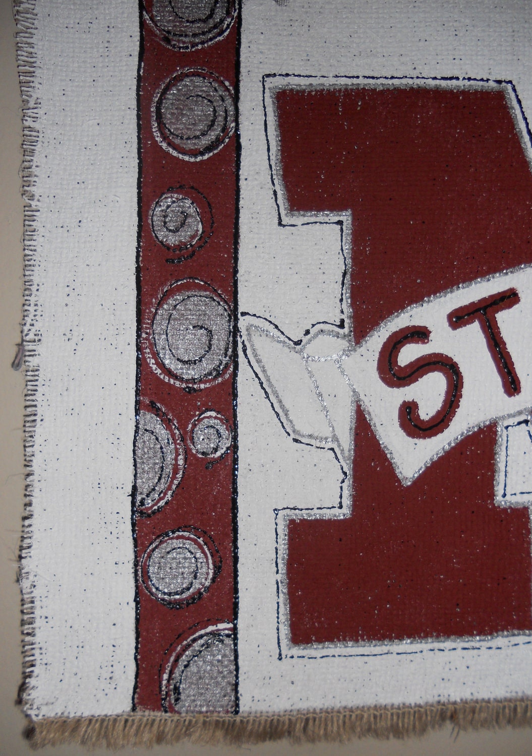 Mississippi State University Door Hanger