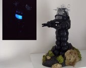 Robby the Robot - A 3D model hand painted with imbedded LEDs.