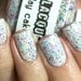 Birthday Cake : Custom-Blended Glitter Nail Polish / Lacquer