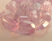 Light Pink Amethyst Faceted Focal Beads 18 to 25mm A Plus Quality Natural Gemstone Supplies For Handmade Jewelry Design