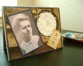 Madam Curie Women of Science Birthday or Greeting Card