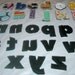 Lowercase Plush Fabric Alphabet Letters  - Montessori Play