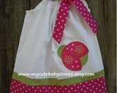 Cute Ladybug Pillowcase dress