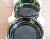 70s Retro Danish Serving Tray with Bowls by Nissen of Denmark