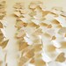 Paper Heart Garland from Vintage Book, rehersal dinner, romantic home decor, custom lengths, wedding decoration