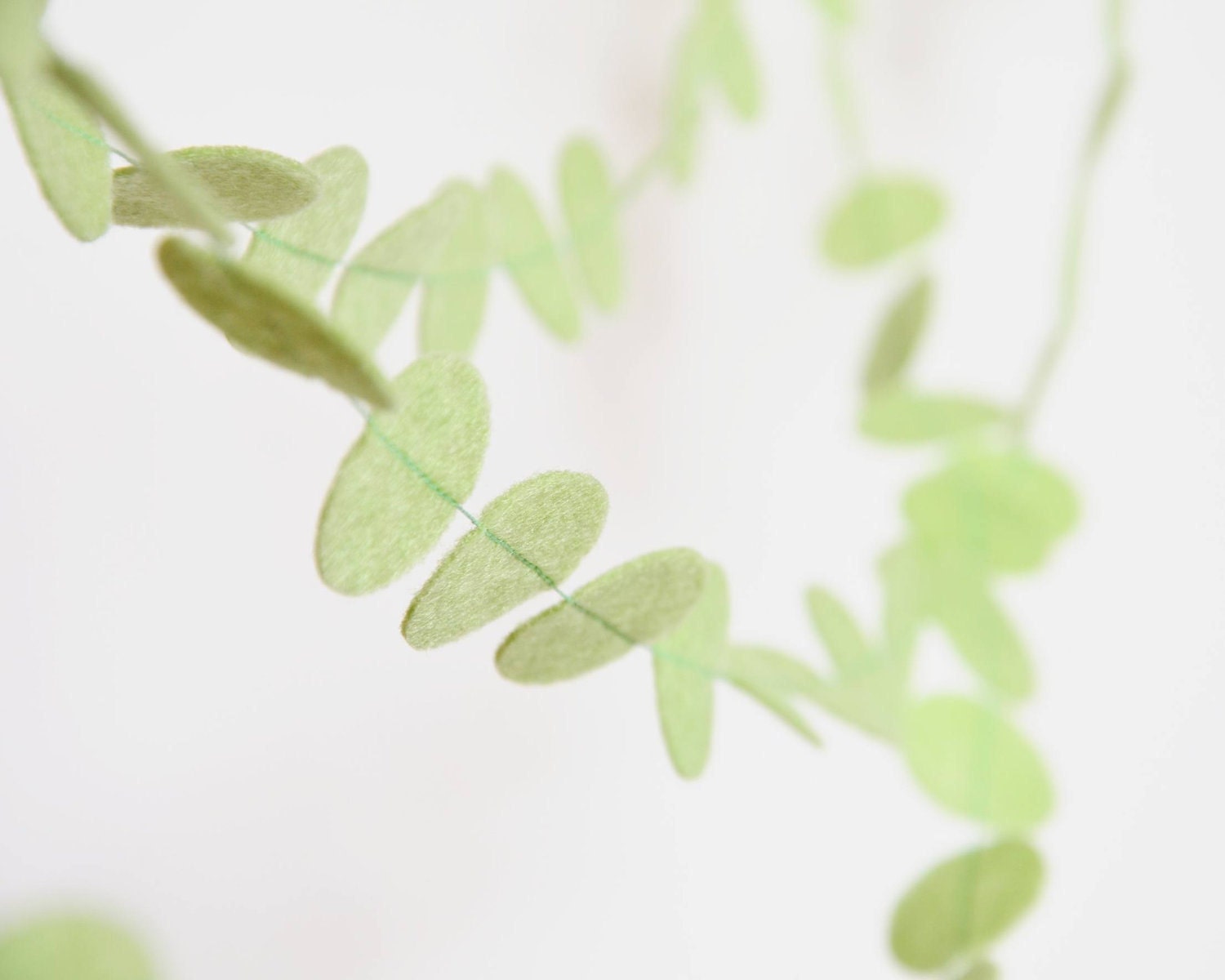 Mint Felt garland banner - Engagement photo - Garden party - margarita wedding garland