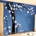 Large size,Vinyl Wall Decal ,Nature Design ,Tree Wall Decals ,Wall stickers ,Nursery wall decal, wall art------Plum blossom tree