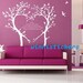 Vinyl Wall Decal Nature Design Tree Wall Decals Wall stickers Nursery wall decal wall art------LOVE TREE