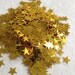 Gold Star metallic confetti