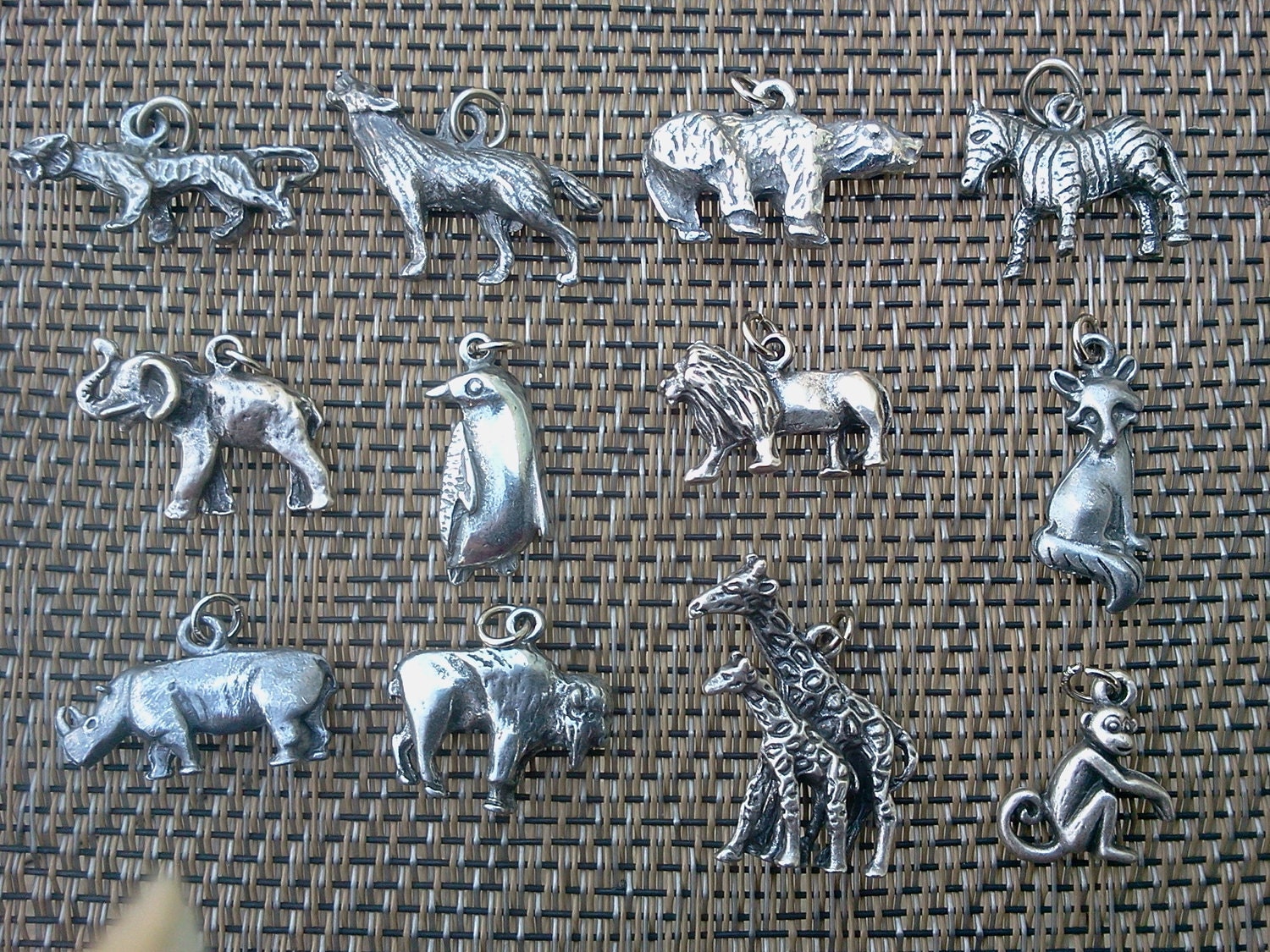 Your Mascot ZOO ANIMAL JEWELRY 12 Animals Pewter by Redsox61747