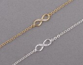Gold/ Silver Infinity  Bracelet