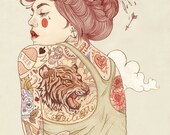 Bite Me digital print