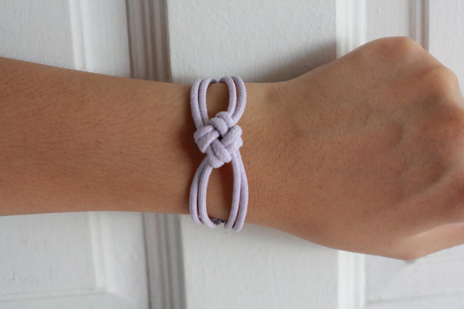 Cross Knot Leather Bracelet