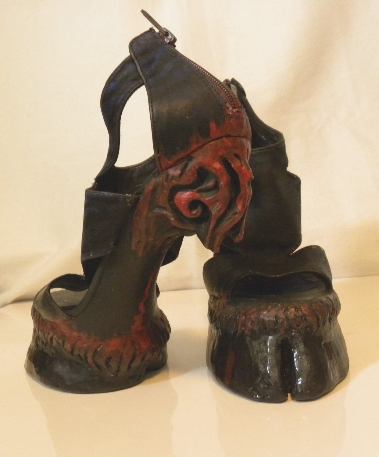 Heelless Hooves for Costume - Custom Made Boots to Order