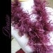 DIY Curly Ostrich Puffs Clips - Curly Ostrich Feathers - 12" (1Ft) feather strip - dark BROWN