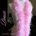 DIY Curly Ostrich Puffs Clips - Curly Ostrich Feathers - 12" (1Ft) feather strip - dark BROWN