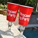 Red solo cup wine glasses