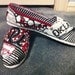 Oklahoma Sooners handpainted shoes