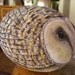 Barn Owl OOAK Hand Painted Rock Sculpture