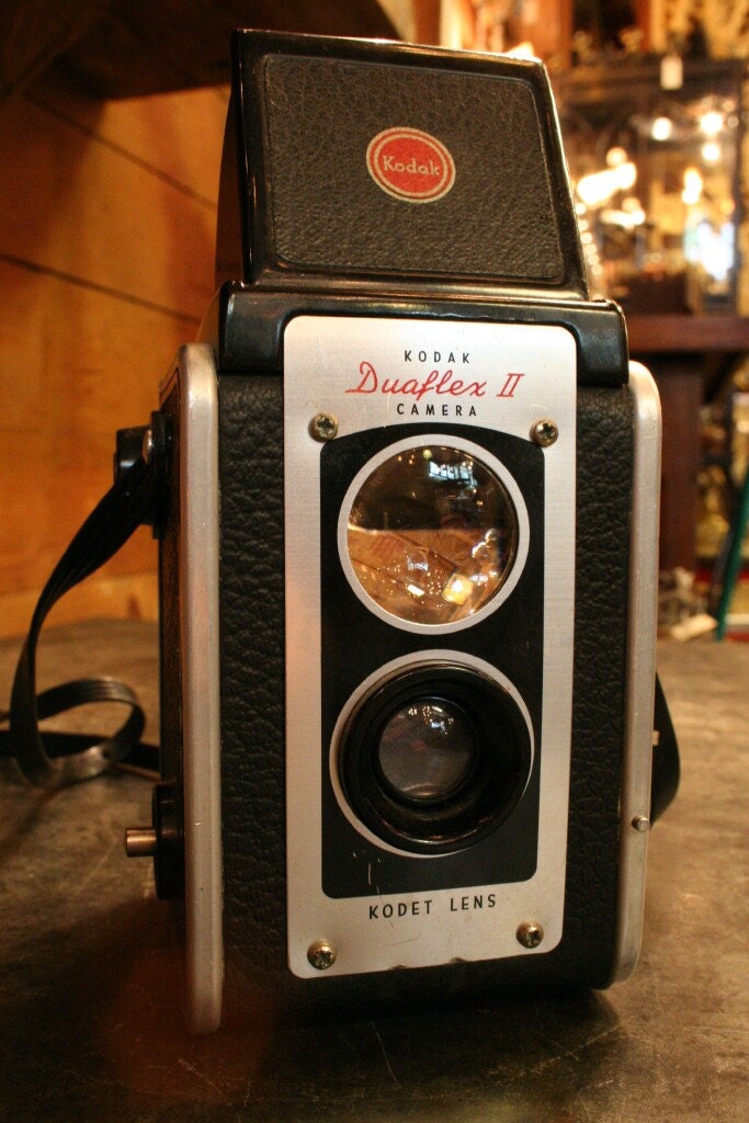 Kodak Duaflex II Vintage Camera - Mid Century Fun Camera
