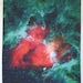 Astronomy Fabric Eagle Nebula Photograph 17 x 19 inches on Kona Cotton