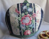 Roses and Stripes in Blue