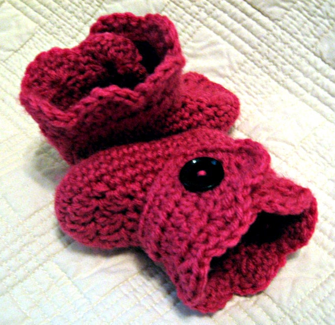Crochet Baby Booties
