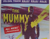 The Mummy, 1959, Original U.S Window Card (14"x22")