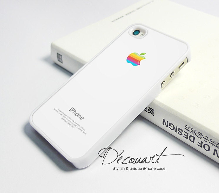 iPhone 5 case, iPhone 4 case, iPhone 4s case, case for iPhone 4, apple classic logo W282