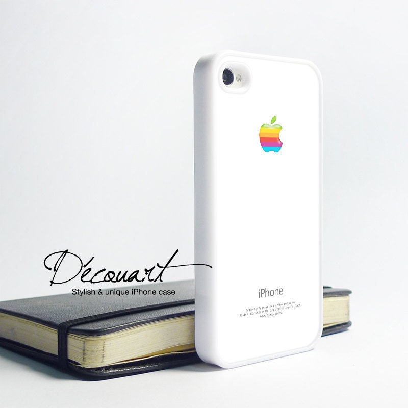 iPhone 5 case, iPhone 4 case, iPhone 4s case, case for iPhone 4, apple classic logo W282
