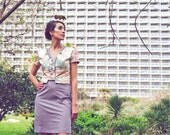 Sale - beautiful short sleeve brocade cardigan in cream and gold