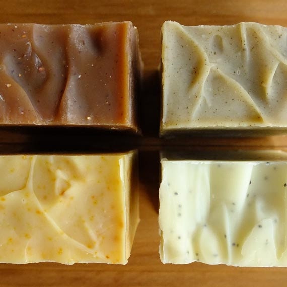 You Pick Four Soap Set - Vegan Organic Sustainable