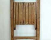 Rustic Flat Folding Chair