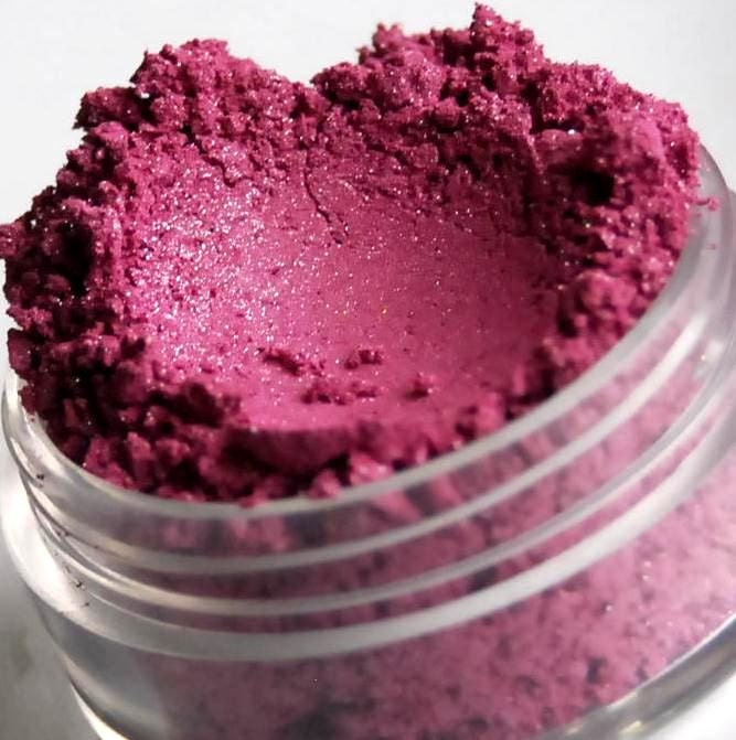 Haliai - Glittery Pink Purple Mineral Eyeshadow - 10 Gram Sifter Jar - SMASH