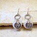 Sophia's White Magic celestial mystical moon and stars with crystals petite pierced earrings TAGT tenX