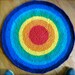 RESERVED for AuctionForPasha -- Do NOT Buy -- Rainbow Recycled T-Shirt Rag Rug