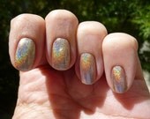 Shampayne Holographic Nail Polish - Full Size Bottle - Enkelini