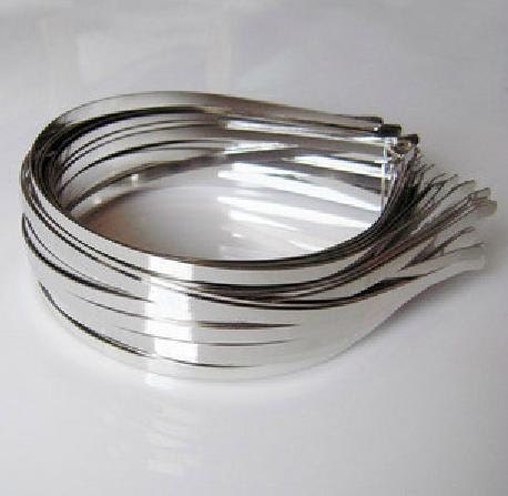 100pcs Metal Headband 3mm Wide