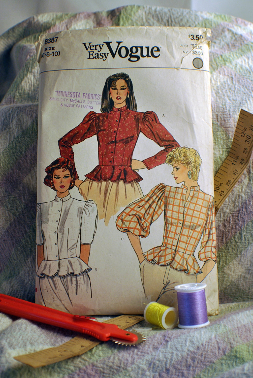 vintage Simplicity Dress Sewing Pattern No. 8387