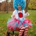 Dr. Seuss Thing 1 and Thing 2 Tutu Outfits - Perfect for Twins - Great Halloween Costumes or Birthday Outfits