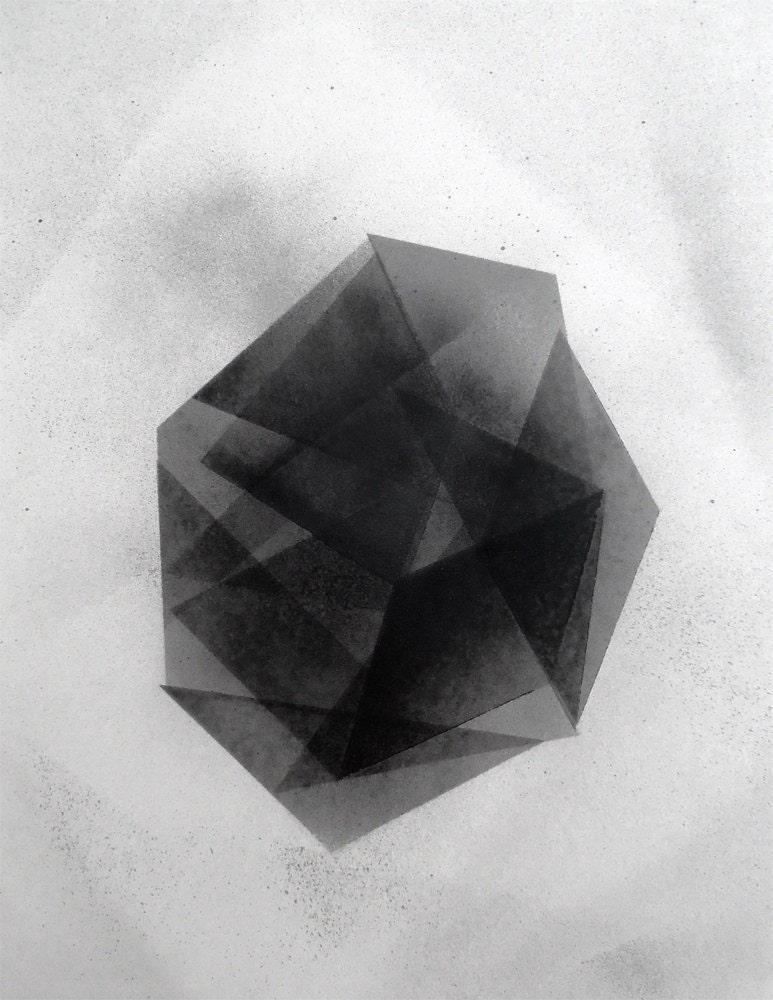 Geometric fine art Print, 8"X10"