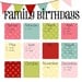 Family Birthday Calendar - Digital copy you print in "Ice Cream Parlor"