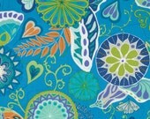 SALE - Cocoon by Valori Wells - Metamorphosis in Sapphire - Half Yard